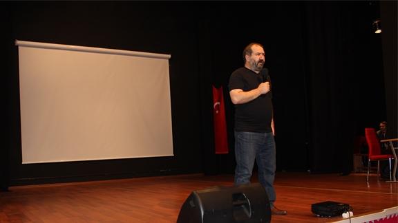 Yazar Fehmi DEMİRBAĞ tarafından İlçe Milli Eğitim Müdürlüğü koordinesinde Çanakkale Vurulduk konulu konferans verildi.