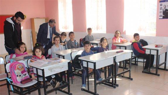 İlçe Milli Eğitim Müdürümüz Mehmet YILDIZın Okul Gezileri Devam Ediyor