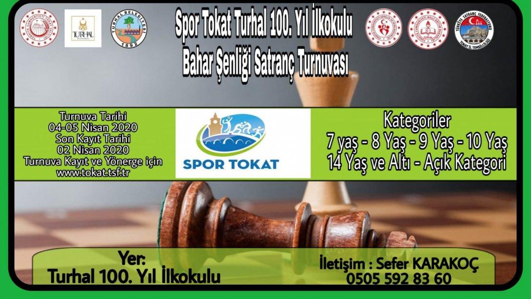 Spor Tokat Turhal 100. Yıl Iİlkokulu Bahar Şenliği Satranç Turnuvası