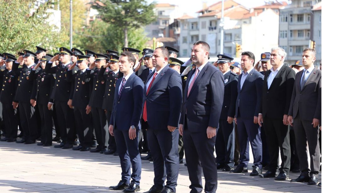 29 Ekim Cumhuriyet Bayramı Çelenk Sunma Töreni Gerçekleştirildi